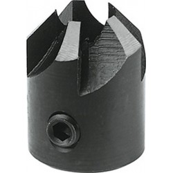 Jeu de forets à bois et fraises HS, Ø du foret hélicoïdal : 3 mm, Ø de lamage 16 mm, Ø de queue 3 mm