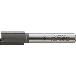Fraise à rainurer, outil à bois, lame de perçage équipée pour outil à bois, Ø : 8 mm, Long. utile 30 mm, Long. totale 90 mm