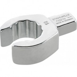 Clé ronde ouverte emboitable 17mm 9x12mm STAHLWILLE