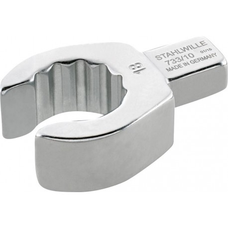 Clé ronde ouverte emboitable 19mm 9x12mm STAHLWILLE
