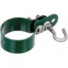 Collier de serrage pour poteau grillage contreventement.vert 34mm (Par 10)