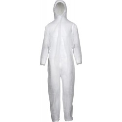 Combinaison jetable PP50 g/m2 Taille L blanc