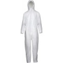 Combinaison jetable PP50 g/m2 Taille L blanc