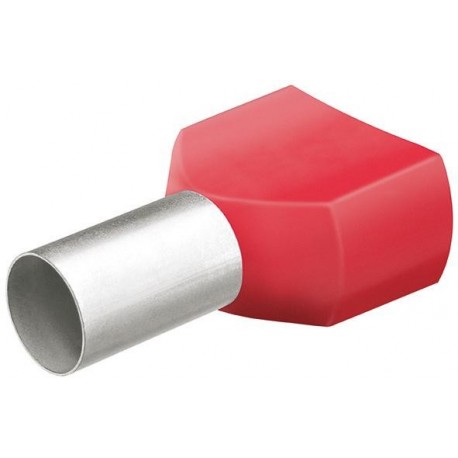 Cosse double avec collerette 8mm 2x1mm2 KNIPEX