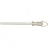 Couteau de travail bois dans étui en cuir 175mm FORTIS 1 PCS