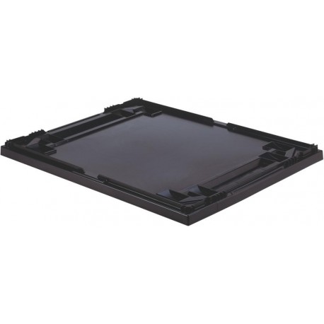 Couvercle noir pour boite 400x300 mm