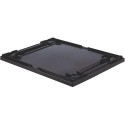 Couvercle noir pour boite TK/D 814x614x44 mm