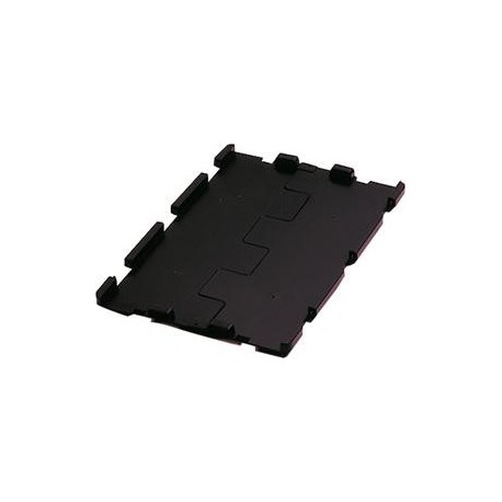 Couvercle pliant noir f. VTK 400 Pack a 4 unités