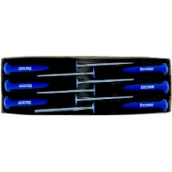 Jeu de 6 ciseaux, manche en plastique, Contenu : 6 10 12 16 20 26 mm