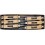 Jeu de 6 ciseaux en acier à outils avec manche en bois, Contenu : 6 10 12 16 20 26 mm