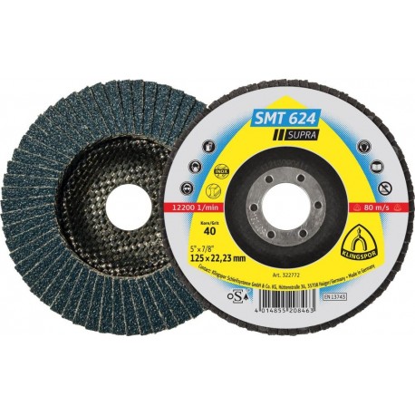 Disque à lamelles SMT624 115mm K 60 bombéKlingspor