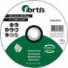 Disque de coupe ALU-NE 180 x 29mm courbé FORTIS