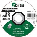 Disque de coupe Inox 125 x 16mm courbé FORTIS
