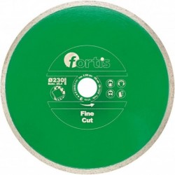 Disque diamant Fine Cut Ø 125 mm Hauteur segment 8 mm Alésage 222 mm FORTIS