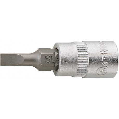 Douille 1/4 55x1 mm fente FORTIS
