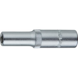 Douille 1/4 10 mm 6kt. long FORTIS