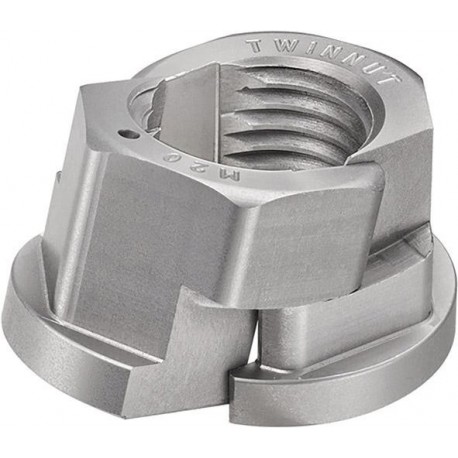 Écrou à serrage rapide TWINNUT avec collerette 6333S-M16 AMF