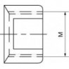 Écrou de réglage pour alésoir à main réglable T 9 M18x1,25 BECK 1 PCS