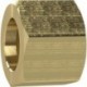 Écrou-raccord laiton 6 pans F3/8" à gauche pour douille Ø intérieur tuyau 4/6/9mm RIEGLER 1 PCS