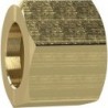 Écrou-raccord laiton 6 pans F3/8" à gauche pour douille Ø intérieur tuyau 4/6/9mm RIEGLER 1 PCS