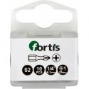 Embout Bit 1/4 DIN3126 C63 PH 3x25mm Torsion a10 unités