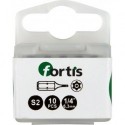 Embout Bit 1/4 DIN3126 C63 TX10x 25mm . 10 unités