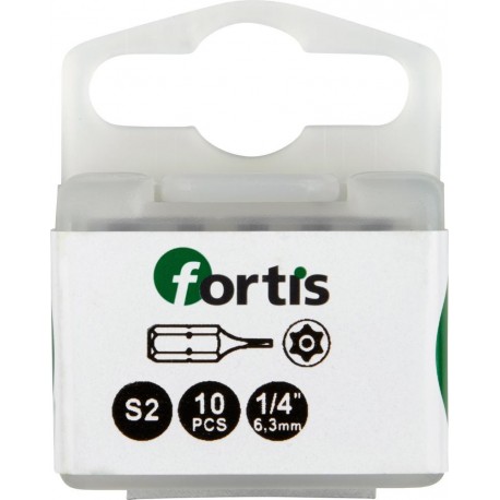Embout Bit 1/4 DIN3126 C63 TX30x 25mm . 10 unités