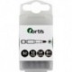 Embout Bit 1/4 DIN3126 E63 PZ 1x50mm a10 unités FORTIS