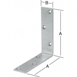 Equerre 200x200mm Nr 173200Z (Par 10)