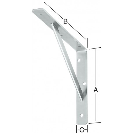 Equerre galvanisé 500 x 330 mm Nr. 159500Z