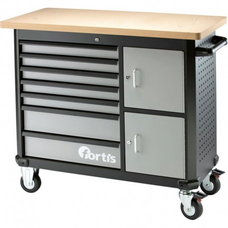 Etabli roulant 1170x560x1020mm FORTIS