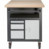 Etabli roulant 1220x890x1060mm FORTIS