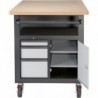Etabli roulant 1220x890x1060mm FORTIS