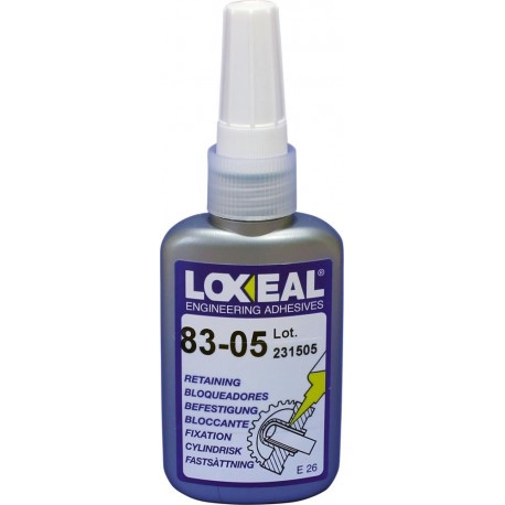 Fixation haute résistance LOXEAL 83-05 10ml (Par 10)