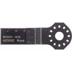 Lames de scie plongeante, Réf. Bosch : AIZ 32 BB, Qualité de lame de scie BiM, Dimensions 32 x 40 mm, Utilisation : Pour bois dur
