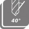 Foret DIN338 HSSE SIRIUS Typ INOX 9mm GÜHRING (Par 5)