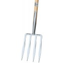 Fourche à bécher Inox 4 pics T-St 85cm