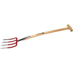 Fourche à bécher-Manche forme T