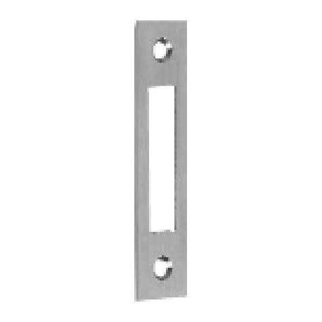 Gache pour serrure S412DL-R m.Rieg.auss.20x90ktgNiSi