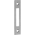 Gache pour serrure S412DL-R m.Rieg.auss.20x90ktgNiSi