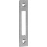 Gache pour serrure S412DL-R m.Rieg.auss.20x90rdNiSi