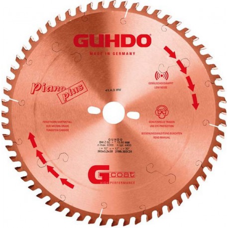 Lame de scie circulaire, Ø : 303 mm, Larg. : 3,2 mm, Alésage 30 mm, Perçages secondaires : CNL, Dents : 90