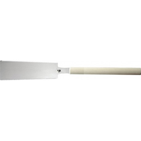 Scie japonaise Ryoba, poignée bambou, longueur de lame 240 mm, Épaisseur de lame 0,5 mm