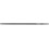 Lime d'atelier, ronde, Long. : 250 mm, Taille 3, Coupe transversale 9,5 mm