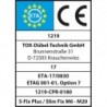 Goujon S-FIX Plus M12x110/ 18+33 zn Opt.7 (Par 25)