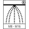 Goujon S-FIX Pro M 8x 75/ 9 zn Opt.1 (Par 100)