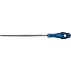 Lime d'atelier, manche ronde, Long. : 150 mm, Taille 3, Coupe transversale 6,0 mm