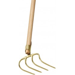 Houe fumier 4 dents avec manche 1300mm (Par 5)