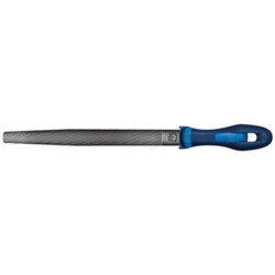 Lime d'atelier, manche semi-circulaire-pointue, Long. : 200 mm, Taille 3, Coupe transversale 20,0 x 6,0 mm