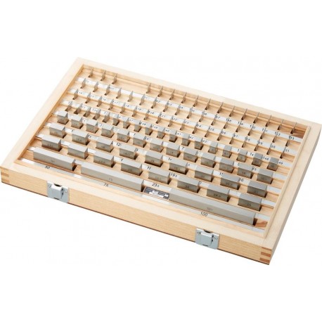 Jeu de cales étalons parallèles 2 103-pièces FORTIS